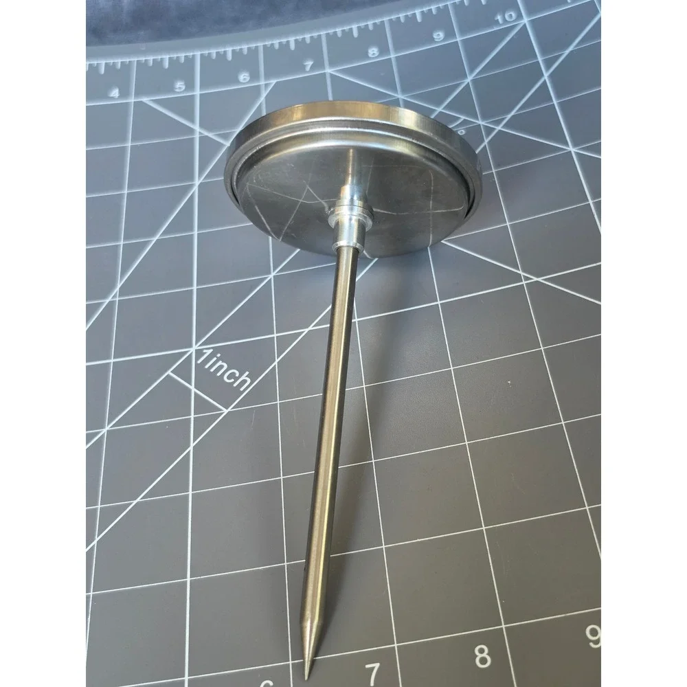 KitchenAid Stainless Steel Analog Meat Thermometer Silver 140-180 F Range